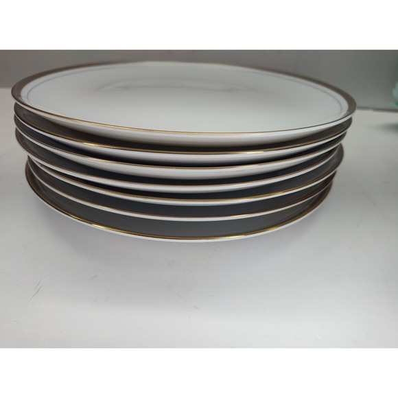 VTG Royalton China Co. Japan Translucent Porcelain 7 piece Dinning Plates - Picture 2 of 2